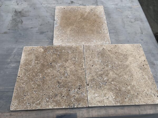 Noce 12x12 Tumbled Travertine Tile 1