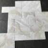 Breccia Bianco Versailles Brushed/Chiseled Pattern Marble Tile 2