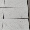 Carrara White Honed 18x36 Marble Tile 0