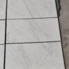 Carrara White Honed 18x36 Marble Tile 3