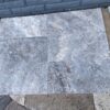 Silver Filled & Honed 12x24 Travertine Tile 2