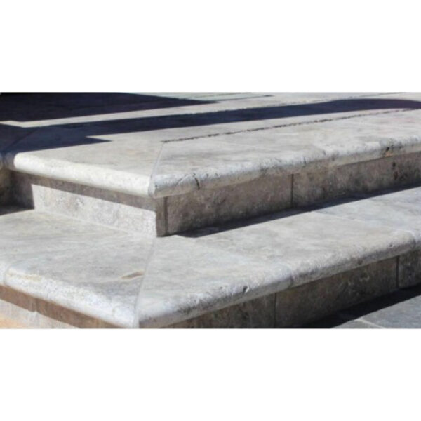 silver-12x24-bullnose-travertine-pool-coping-1.JPEG Silver 12x24 Bullnose Travertine Pool Coping 1