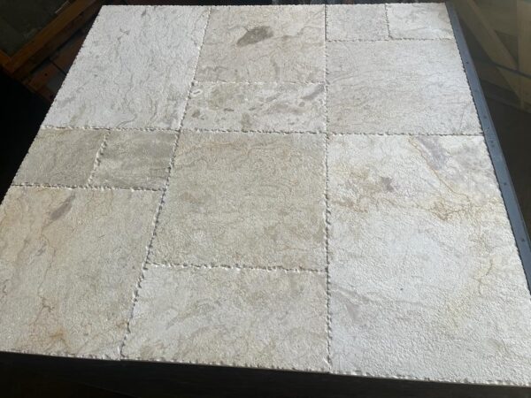 Golden Sand Pattern Brushed/Chiseled Marble Tile 1