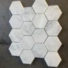 Calacatta Gold Hexagon Mosaic Polished Marble 2