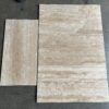 Walnut Filled And Honed Vein Cut 12x24 and Travertine Tile 1